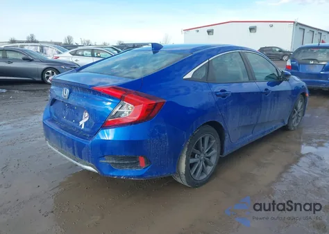 2019 Honda Civic Ex from USA, damaged, VIN 19XFC1F3XKE202783